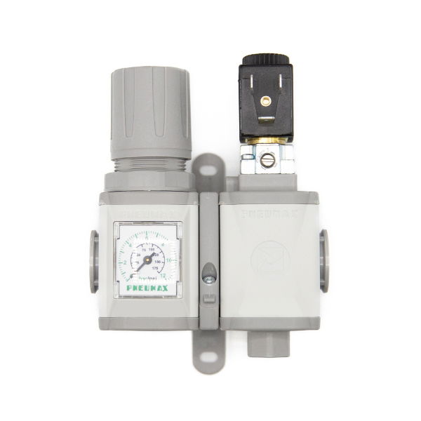 REGULATOR (0 - 8 BAR) & 12VDC SHUT OFF VALVE
