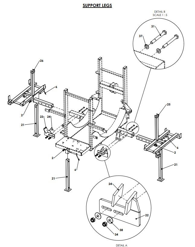 A66189 (a) 1200L QUICKSTART 2 X 250L ADDITIONAL WATER TANKS ASSEMBLY