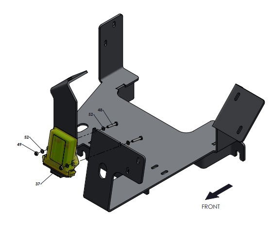 A96337 (j) Electric Plumbing Valve Assembly - No Air Purge & Diaphragm Pump