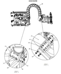 A95100 (e) Induction Hopper Drop Down Mechanism Assembly 