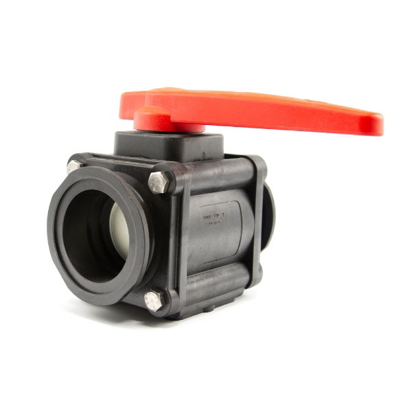 3 FLANGE 2 WAY BALL VALVE"