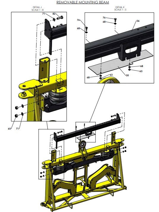 A79380-R01 G-SERIES CENTRE FRAME ASSEMBLY-PROPORTIONAL HYDRAULICS 5 