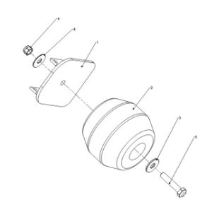 A41005 YAW BUFFER ASSEMBLY