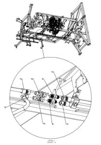 A93006 (f) Chassis Hydraulics Assembly