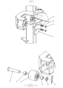 A41260 SLIDING FRAME ASSEMBLY - F &amp; G SERIES 3