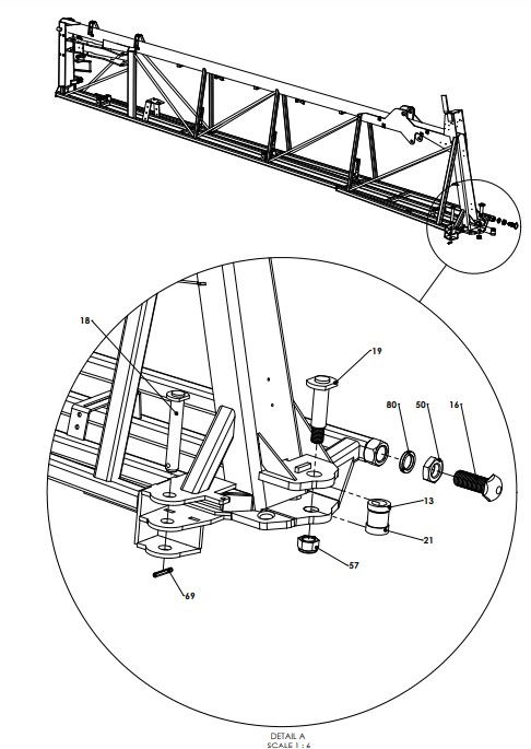 A79180 (a) G-SERIES INNER FRAME ASSY - MULTIDRIVE