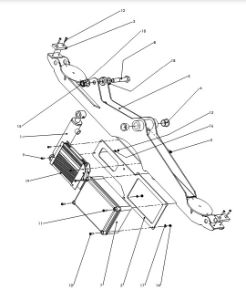 A41094 TILT BAR ASSEMBLY - WITH AIRTEC JUNCTION BOX