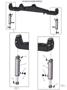 A79380-R01 G-SERIES CENTRE FRAME ASSEMBLY-PROPORTIONAL HYDRAULICS 13