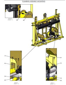 A79380-R01 G-SERIES CENTRE FRAME ASSEMBLY-PROPORTIONAL HYDRAULICS 11