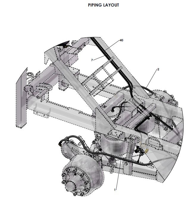 A96353-R01 (l) Pneumatics Assembly - No Air Purge Or Tyre Inflation