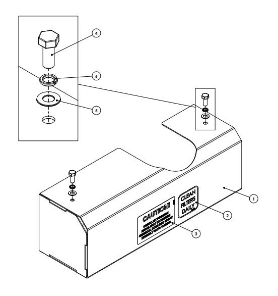 A83016 DOSATRON COVER ASSY