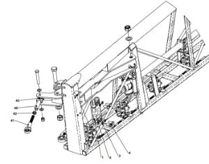 A79051 (b) INNER FRAME PARTS 