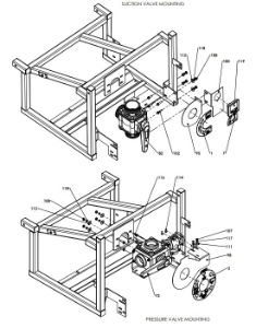 A950010-R02 (c) Manual Valve Assembly - 2" Camlock, Fast Fill, No Suction Filter