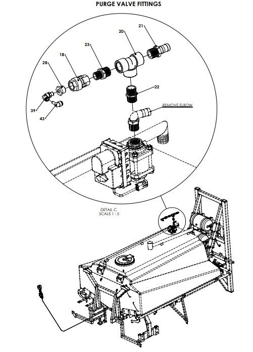 A95106 (f) Air Purge System Assembly 