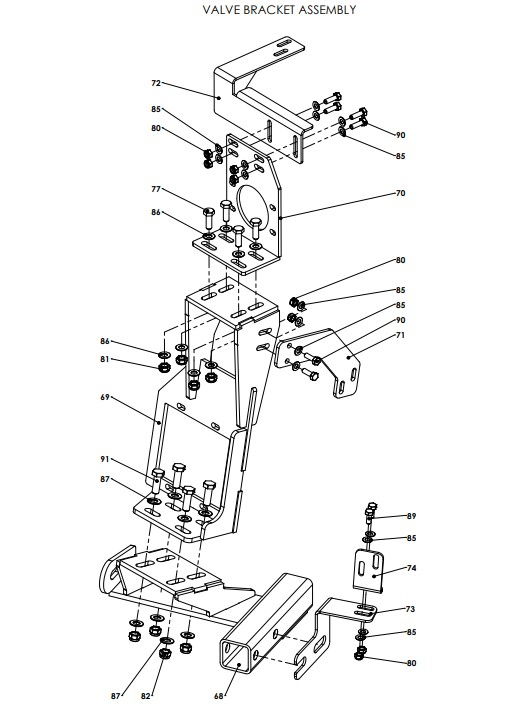 A96136-R02 (a) Manual Valve Assembly - 2" QRC