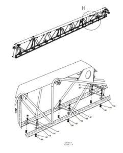 A79702 (g) H-Series 7M Mid Frame Assembly