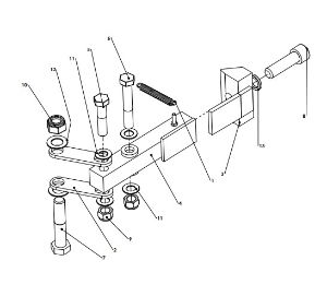 A79058-R01 3RD FOLD BRG ASSY RHS