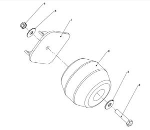 A41005 YAW BUFFER ASSEMBLY