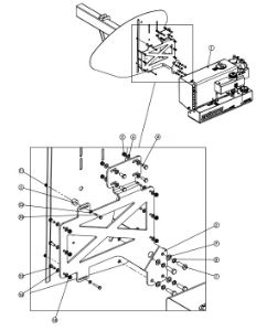 A83026 GRIMME GL32B AS120 MOUNT ASSY