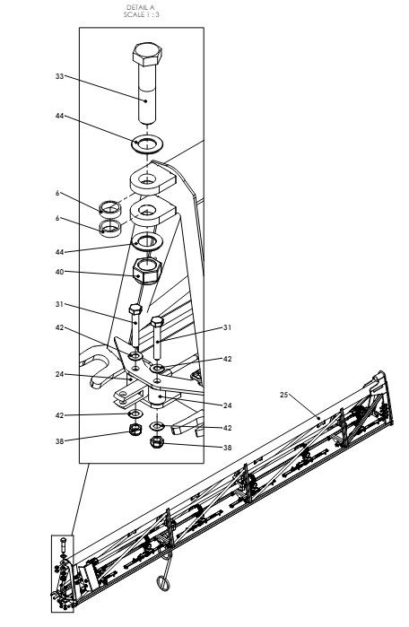 A41153 3M DETACHABLE OUTER FRAME ASSEMBLY 1