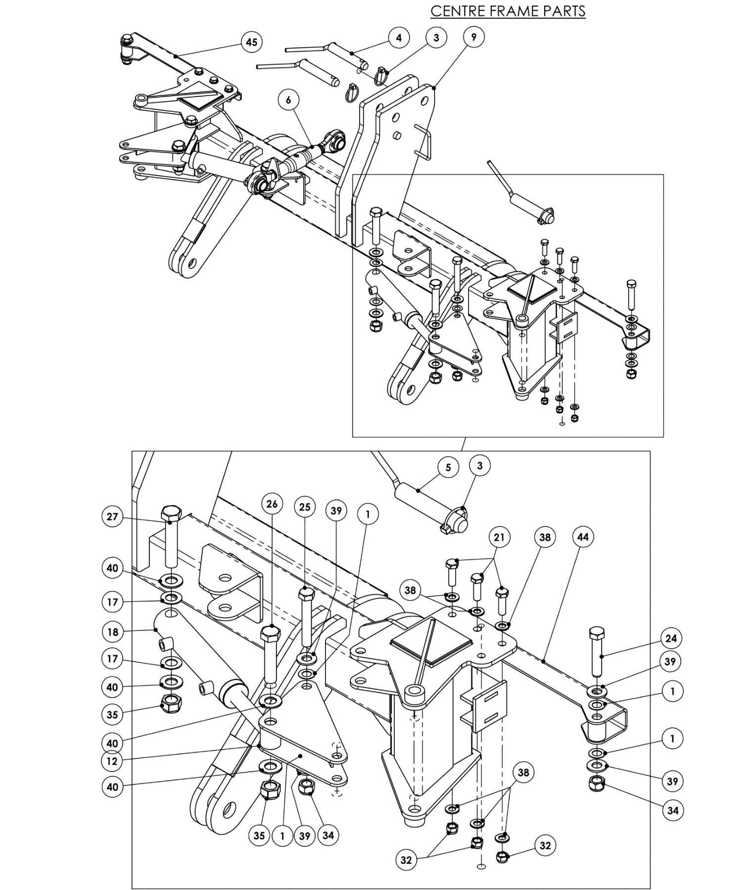 H207654 - 5 Bed Boom Assy