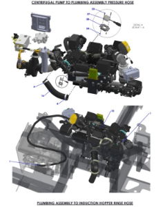 A96363-R01 (c) Hose Layout - Eplumbing With Diaphragm Pump