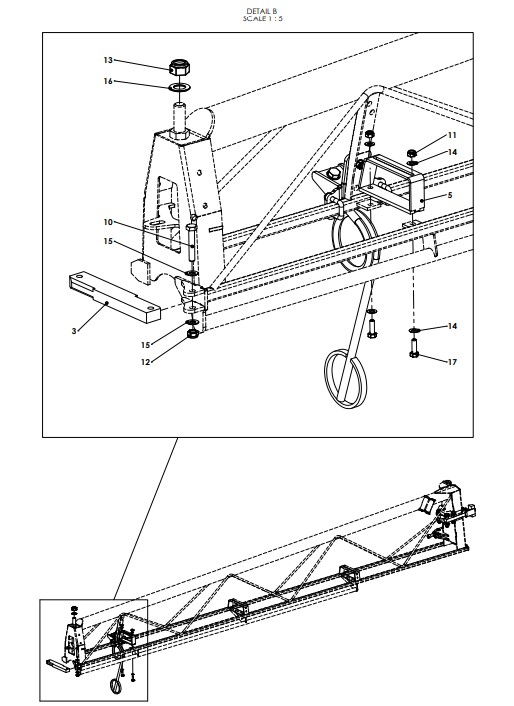 A79232 G-SERIES 3.5M OUTER FRAME ASSEMBLY 1 