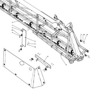 A79124 MUD GUARD COVER ASSY