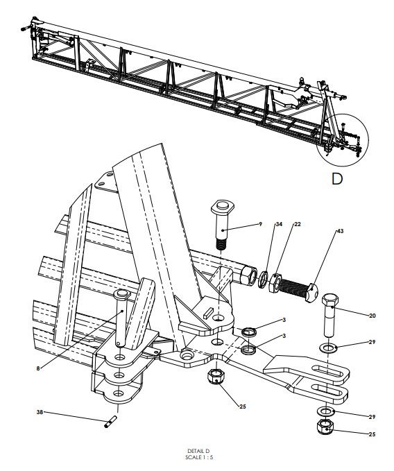 A79701 (d) H-Series 6M Inner Frame Assembly