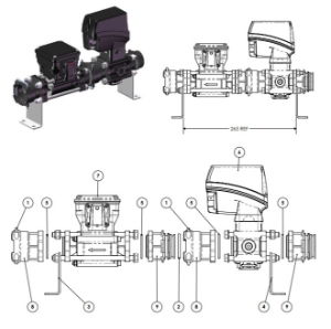 018583 ON-OFF FLOW CONTROL MANIFOLD WITH OUT RV VALVE