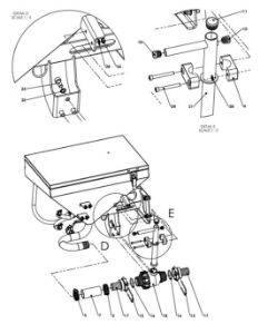 A95033-R02 (b) Induction Hopper Assembly