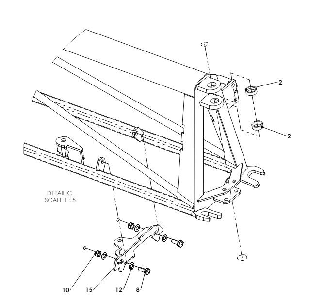 A41020 4M OUTER SECTION FRAME ASSY 1