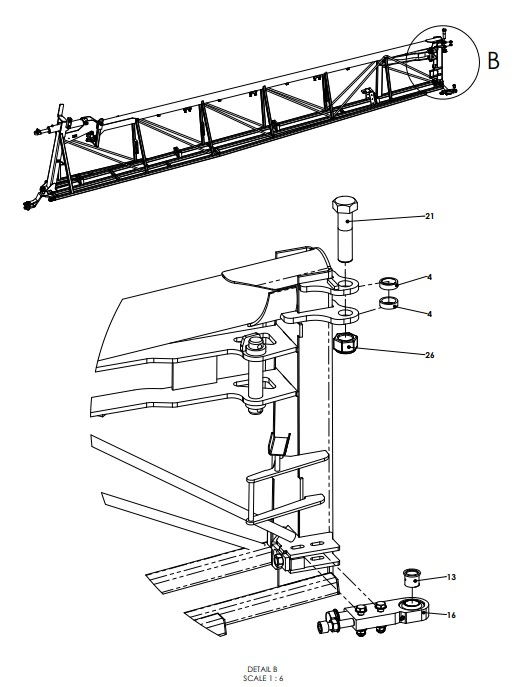 A79701 (b) H-Series 6M Inner Frame Assembly