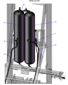 A96354-R01 (m) Pneumatics Assembly - With Air Purge/CTI