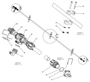 INNER FRAME PURGE TUBE ASSEMBLY 