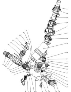 CENTER MANIFOLD 2 FEEDS ASSY