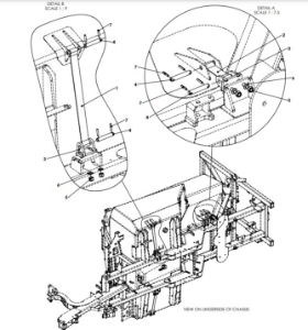 A96288 TANK TO CHASSIS SECURING ASSEMBLY - WIDE TANK