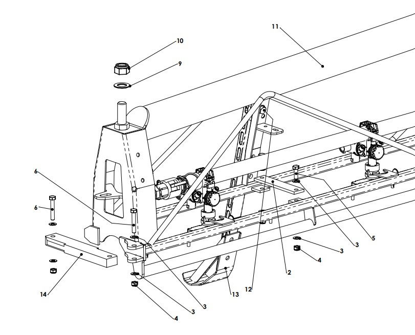 A79053 (b) Outer 36 Section Parts