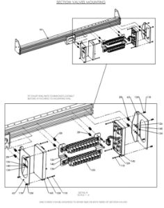 A79034 G-SERIES CENTRE FRAME ASSEMBLY-NON PROPORTIONAL HYDRAULICS 6