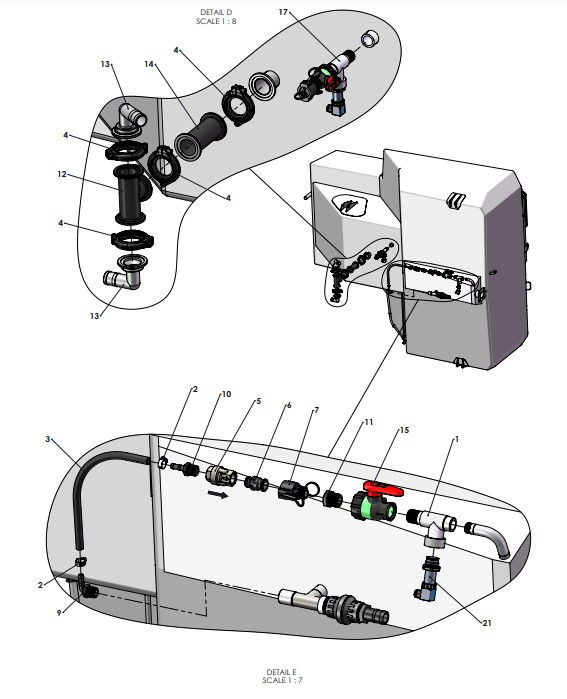 A96360-R01 (b) Tank Assembly - Optional Parts - Eplumbing