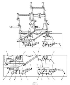 A66193 QUICKSTART LOWER HITCH EXTENSIONS ASSEMBLY