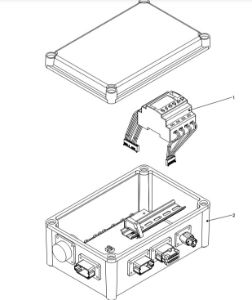 A96228 NON &#39;E&#39; SPEC JUNCTION BOX WITH CD12 ASSEMBLY