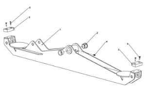 A79004 TILT BAR PARTS 