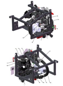 A95006-R02 (g) Manual Valve Assembly - 2" Camlock, No Fast Fill, No Suction Filter