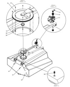 A93350 (a) 3500L Tank Assembly