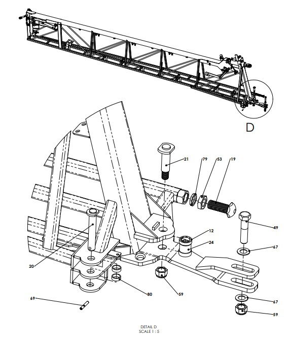 A79810 (e) H-Series 6M Inner Frame Assembly