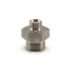 1" - 1/2" MM HYDRAULIC ADAPTER - STAINLESS - 400BAR