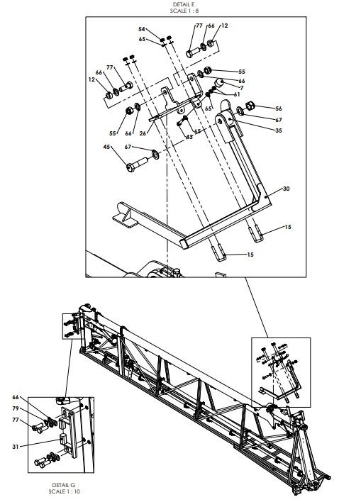 A79180 (e) G-SERIES INNER FRAME ASSY - MULTIDRIVE