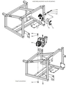 A95006-R02 (d) Manual Valve Assembly - 2" Camlock, No Fast Fill, No Suction Filter