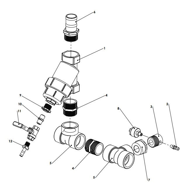 A79012 36M CENTRE FRAME PLUMBING